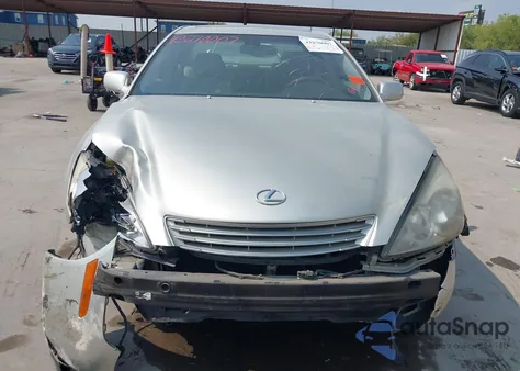 2004 Lexus Es 330 из США, поврежденный, VIN JTHBA30G345048619